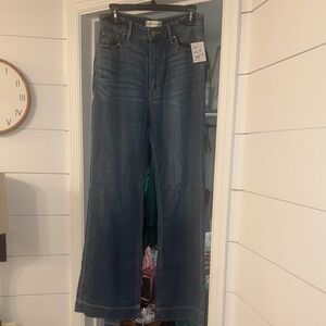 Articles Of Society Deep Blue Wide Leg Jeans